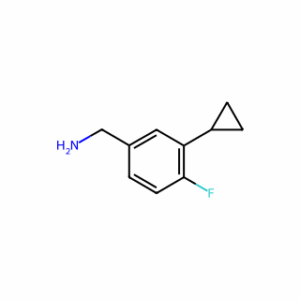(3-Cyclopropyl-4-fluorophenyl)methanamine