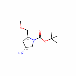 (2S,4R)-tert-Butyl 4-amino-2-(methoxymethyl)pyrrolidine-1-carboxylate