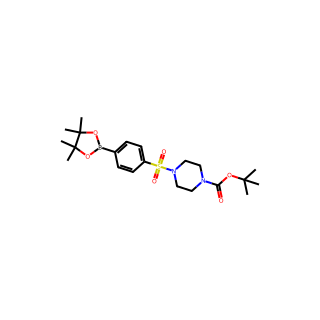 tert-Butyl 4-((4-(4,4,5,5-tetramethyl-1,3,2-dioxaborolan-2-yl)phenyl)sulfonyl)piperazine-1-carboxylate