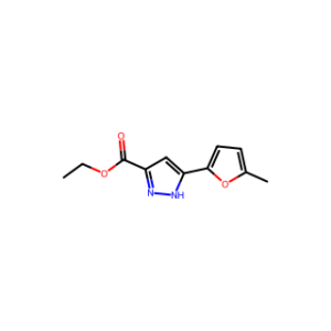 ethyl 5-(5-methylfuran-2-yl)-1H-pyrazole-3-carboxylate