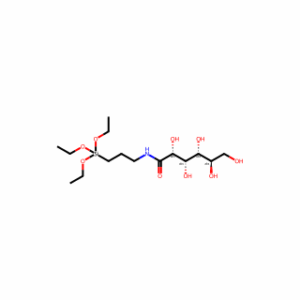 (2R,3S,4R,5R)-2,3,4,5,6-Pentahydroxy-N-(3-(triethoxysilyl)propyl)hexanamide