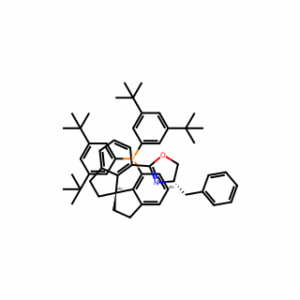 (4S)-4-benzyl-2-[(1S)-7′-[bis(3,5-di-tert-butylphenyl)phosphanyl]-2,2′,3,3′-tetrahydro-1,1′-spirobi[inden]-7-yl]-4,5-dihydro-1,3-oxazole