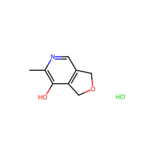 Furo[3,4-c]pyridin-7-ol, 1,3-dihydro-6-methyl-, hydrochloride (1:1)
