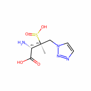 (2S,3S)-2-Amino-3-methyl-3-sulfino-4-(1H-1,2,3-triazol-1-yl)butanoic acid