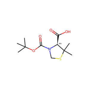 (S)-3-(tert-Butoxycarbonyl)-5,5-dimethylthiazolidine-4-carboxylic acid