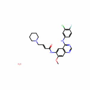(E)-N-(4-((3-Chloro-4-fluorophenyl)amino)-7-methoxyquinazolin-6-yl)-4-(piperidin-1-yl)but-2-enamide hydrate