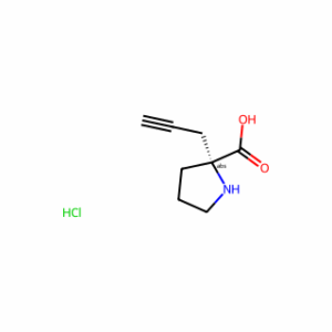 (R)-2-(Prop-2-yn-1-yl)pyrrolidine-2-carboxylic acid hydrochloride
