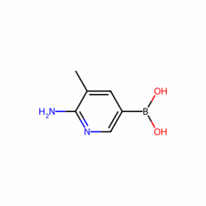 (6-Amino-5-methylpyridin-3-yl)boronic acid