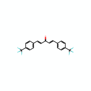 (1E,4E)-1,5-Bis[4-(trifluoromethyl)phenyl]-1,4-pentadien-3-one