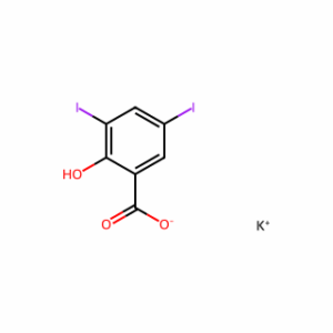 Potassium 2-Hydroxy-3,5-Diiodobenzoate