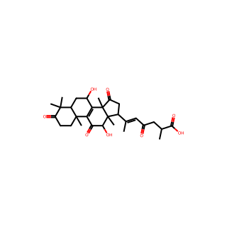 Lanosta-8,20(22)-dien-26-oic acid, 7,12-dihydroxy-3,11,15,23-tetraoxo-, (7β,12β,20E)-