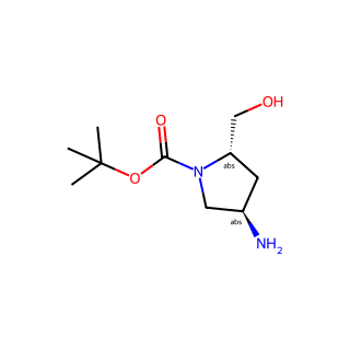 (2S,4R)-4-Amino-2-hydroxymethylpyrrolidine-1-carboxylic acid tert-butyl ester