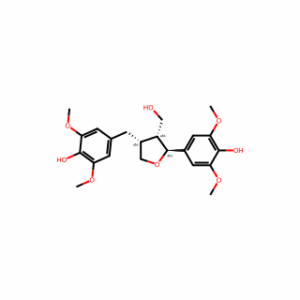 (2S,3R,4R)-Tetrahydro-2-(4-hydroxy-3,5-dimethoxyphenyl)-4-[(4-hydroxy-3,5-dimethoxyphenyl)methyl]-3-furanmethanol