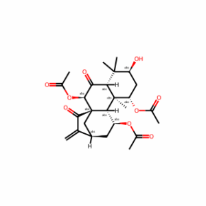(1α,3β,7β,11β)-1,7,11-Tris(acetyloxy)-3-hydroxykaur-16-ene-6,15-dione