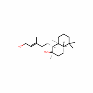 (1R,2R,4aS,8aS)-Decahydro-1-[(3E)-5-hydroxy-3-methyl-3-penten-1-yl]-2,5,5,8a-tetramethyl-2-naphthalenol