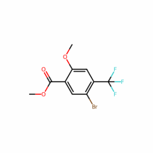 Methyl 5-bromo-2-methoxy-4-(trifluoromethyl)benzoate