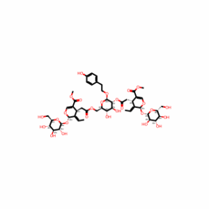 β-D-Glucopyranoside, 2-(4-hydroxyphenyl)ethyl, 2,6-bis[3-ethylidene-2-(β-D-glucopyranosyloxy)-3,4-dihydro-5-(methoxycarbonyl)-2H-pyran-4-acetate], [2(2S,3E,4S),6(2S,3E,4S)]-