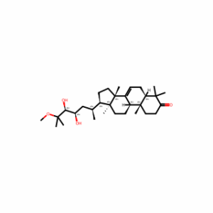 (23R,24S)-23,24-Dihydroxy-25-methoxy-5α-tirucall-7-en-3-one