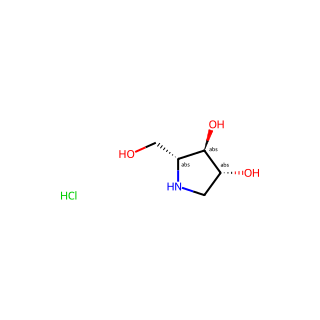 (2R,3R,4R)-3,4-Dihydroxy-2-(hydroxymethyl)pyrrolidine hydrochloride