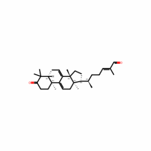 (24E)-3-Oxolanosta-7,9(11),24-trien-26-al