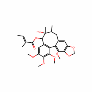 (5S,6R,7S,13aS)-5,6,7,8-Tetrahydro-6-hydroxy-1,2,3,13-tetramethoxy-6,7-dimethylbenzo[3,4]cycloocta[1,2-f][1,3]benzodioxol-5-yl (2E)-2-methyl-2-butenoate