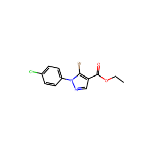 Ethyl 5-bromo-1-(4-chlorophenyl)-1H-pyrazole-4-carboxylate