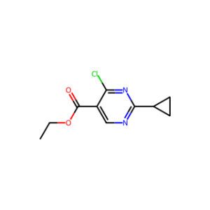 Ethyl 4-chloro-2-cyclopropylpyrimidine-5-carboxylate