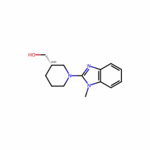 (1-(1-Methyl-1H-benzo[d]imidazol-2-yl)piperidin-3-yl)methanol