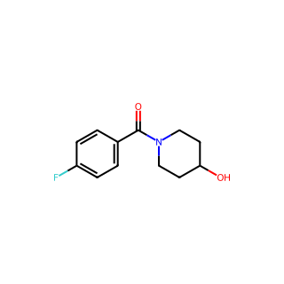 (4-Fluorophenyl)(4-hydroxypiperidin-1-yl)methanone
