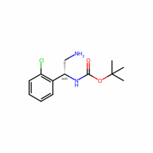 tert-butyl N-[2-amino-1-(2-chlorophenyl)ethyl]carbamate
