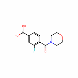 (3-Fluoro-4-(morpholine-4-carbonyl)phenyl)boronic acid