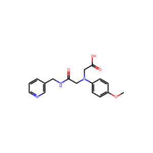 Glycine, N-(4-methoxyphenyl)-N-[2-oxo-2-[(3-pyridinylmethyl)amino]ethyl]-
