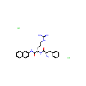(S)-2-((S)-2-Amino-3-Phenylpropanamido)-5-Guanidino-N-(Naphthalen-2-yl)Pentanamide Dihydrochloride