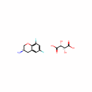 (2R,3R)-2,3-dihydroxybutanedioic acid; (3R)-6,8-difluoro-3,4-dihydro-2H-1-benzopyran-3-amine
