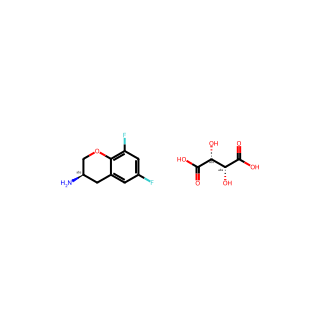 (2R,3R)-2,3-dihydroxybutanedioic acid; (3R)-6,8-difluoro-3,4-dihydro-2H-1-benzopyran-3-amine
