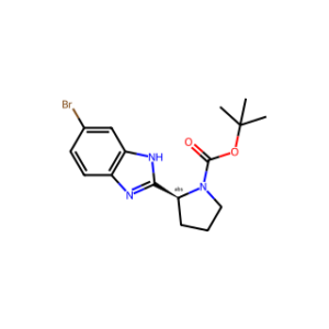 (S)-tert-Butyl 2-(6-bromo-1H-benzo[d]imidazol-2-yl)pyrrolidine-1-carboxylate