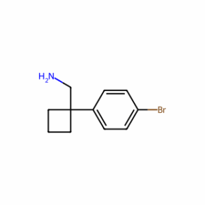 (1-(4-Bromophenyl)cyclobutyl)methanamine