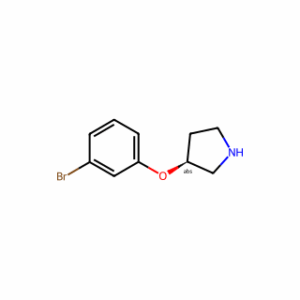 (3S)-3-(3-Bromophenoxy)pyrrolidine