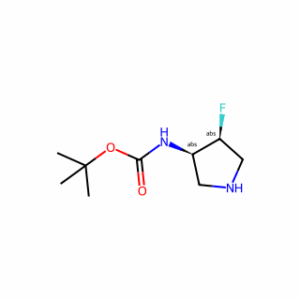 (3R,4S)-(4-Fluoro-pyrrolidin-3-yl)carbamic acid tert-butyl ester