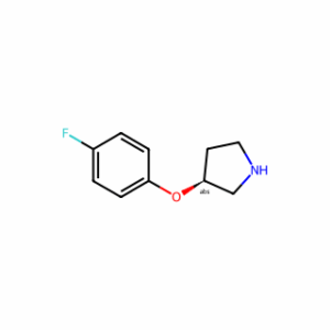 (3S)-3-(4-fluorophenoxy)pyrrolidine