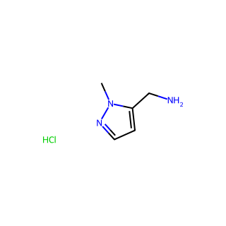 (1-Methyl-1H-pyrazol-5-yl)methanamine hydrochloride