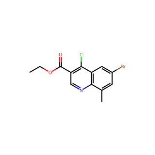 Ethyl 6-bromo-4-chloro-8-methylquinoline-3-carboxylate