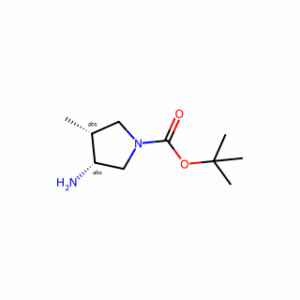 (3R,4R)-tert-Butyl 3-amino-4-methylpyrrolidine-1-carboxylate