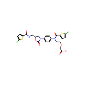 (S)-2-(2-(5-chloro-N-(4-(5-((5-chlorothiophene-2-carboxamido)methyl)-2-oxooxazolidin-3-yl)phenyl)thiophene-2-carboxamido)ethoxy)acetic acid