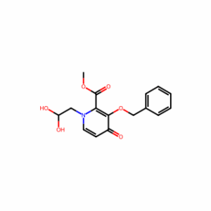 METHYL 3-(BENZYLOXY)-1-(2,2-DIHYDROXYETHYL)-4-OXO-1,4-DIHYDROPYRIDINE-2-CARBOXYLATE