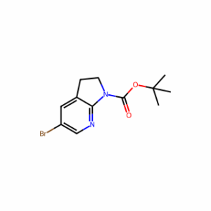 Tert-Butyl 5-Bromo-2,3-Dihydro-1H-Pyrrolo[2,3-B]Pyridine-1-Carboxylate