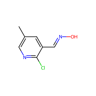 (E)-2-Chloro-5-methylnicotinaldehyde oxime