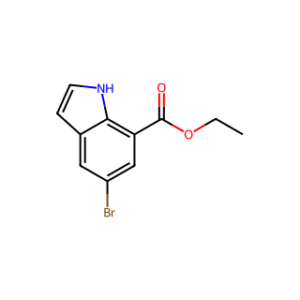 Ethyl 5-bromo-1H-indole-7-carboxylate