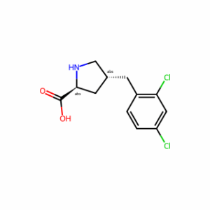 (2S,4R)-4-(2,4-DICHLOROBENZYL)PYRROLIDINE-2-CARBOXYLIC ACID