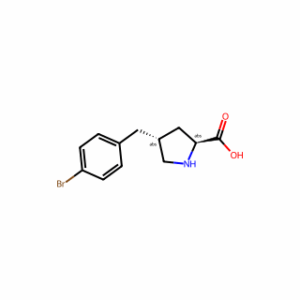 (2S,4R)-4-(4-broMobenzyl)pyrrolidine-2-carboxylic acid
